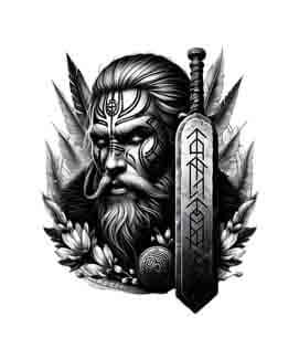 Viking Man - Instant Digital Download