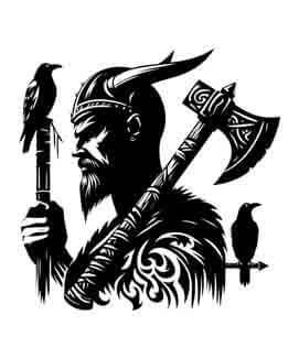 Norse Warrior - Instant Digital Download
