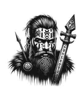 Viking Man - Instant Digital Download
