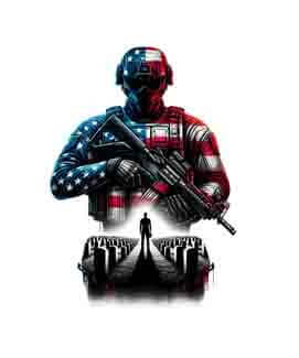 Bling Art Tribal Tattoo Instant Digital Download - American Patriot - Raven Rising Honour 1