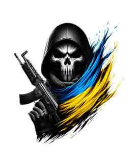 Bling Art Tribal Tattoo Instant Digital Download - Ukrainian Patriot - Homeland Resistance 1