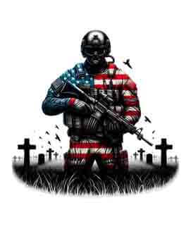 Bling Art Tribal Tattoo Instant Digital Download - American Patriot - Raven Oath 1