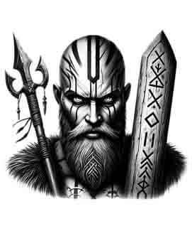 Viking Man - Instant Digital Download