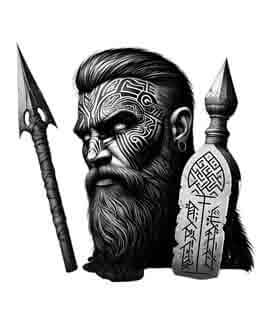 Viking Man - Instant Digital Download