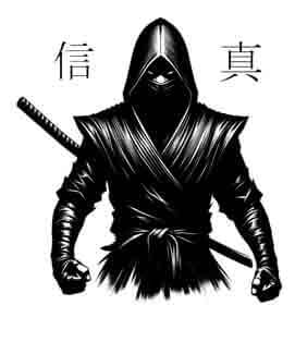 Japanese Samurai Ninja - Instant Digital Download