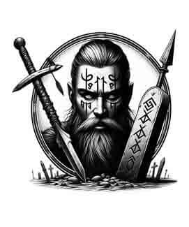 Viking Man - Instant Digital Download
