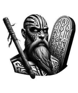 Viking Man - Instant Digital Download
