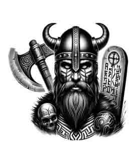 Viking Man - Instant Digital Download