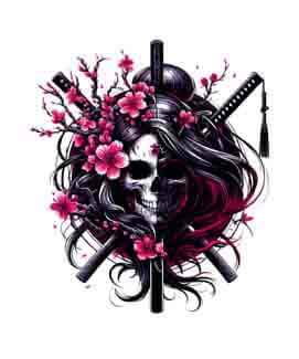 Samurai Shinigami - Ghost of Honour - Instant Digital Download