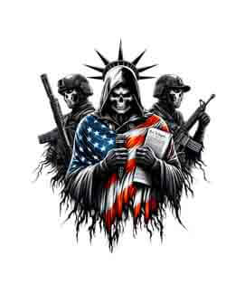 American Patriot - Voice of the Free - Instant Digital Download