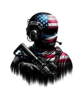 Bling Art Tribal Tattoo Instant Digital Download - American Patriot - Free Spirit 1