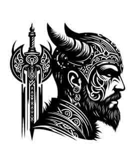 Viking Man - Instant Digital Download