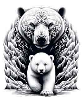 Polar Bear - Instant Digital Download