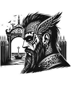 Viking Man - Instant Digital Download