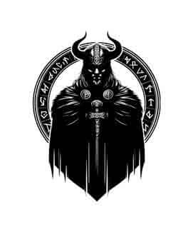 Norse Warrior - Instant Digital Download