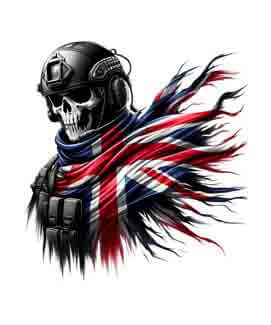 Bling Art Tribal Tattoo Instant Digital Download - British Patriot Soldier -Eternal Protector 1