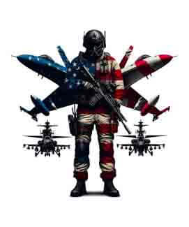 Bling Art Tribal Tattoo Instant Digital Download - American Patriot - Reinforcement 1