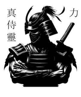 Japanese Samurai Ninja - Instant Digital Download
