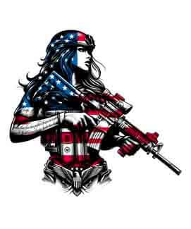 Bling Art Tribal Tattoo Instant Digital Download - American Patriot - Liberty's Watch 1