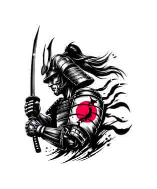 Japanese Samurai - Jiro - Instant Digital Download