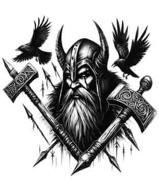 Viking Odin - Master Craftsman - Instant Digital Download