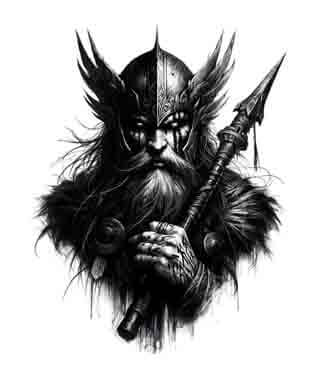 Viking Odin - Foreseer - Instant Digital Download