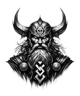 Viking Odin - Wodan - Instant Digital Download