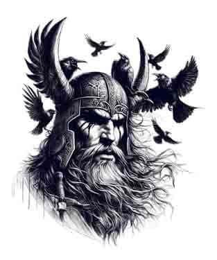 Viking Odin - Wotan - Instant Digital Download