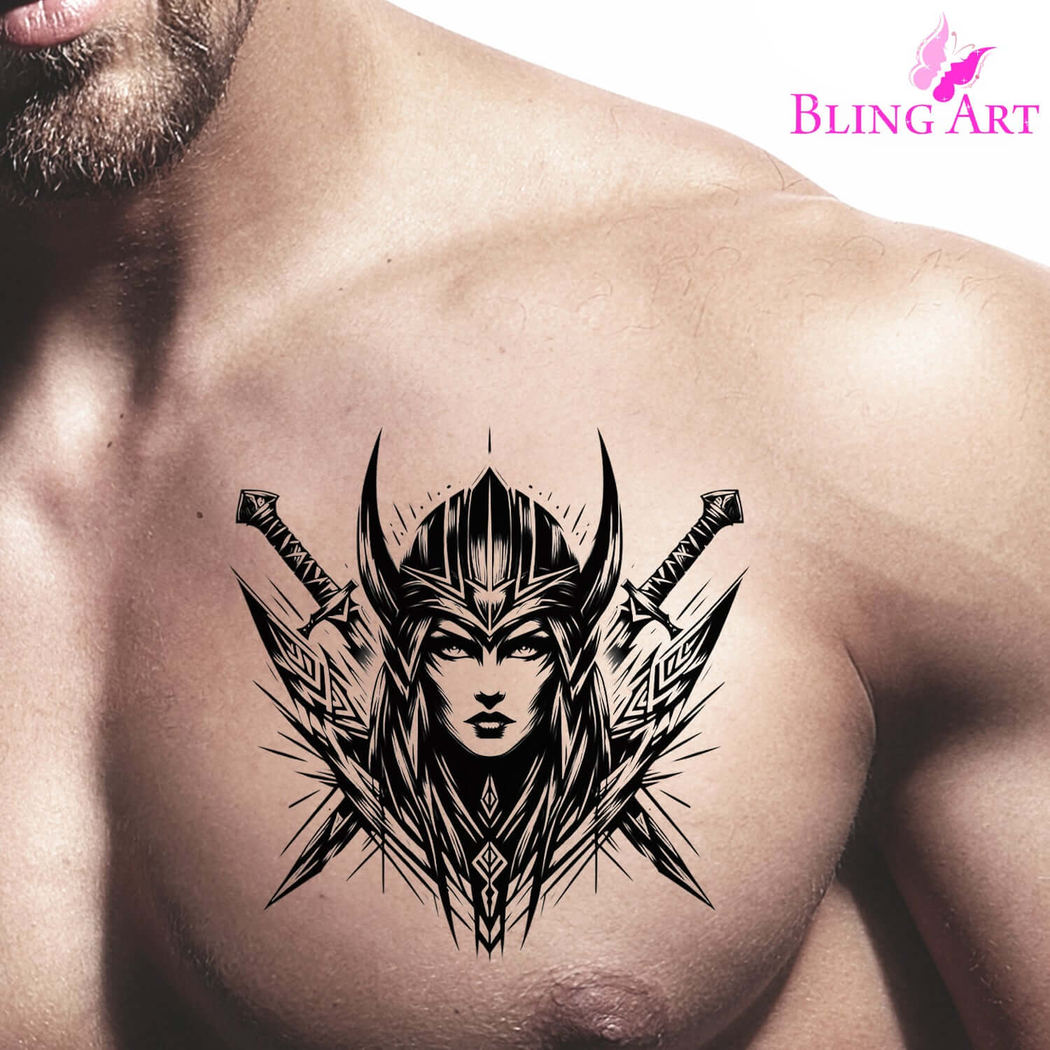 Viking Emblem - Dawn Blades - Instant Digital Download