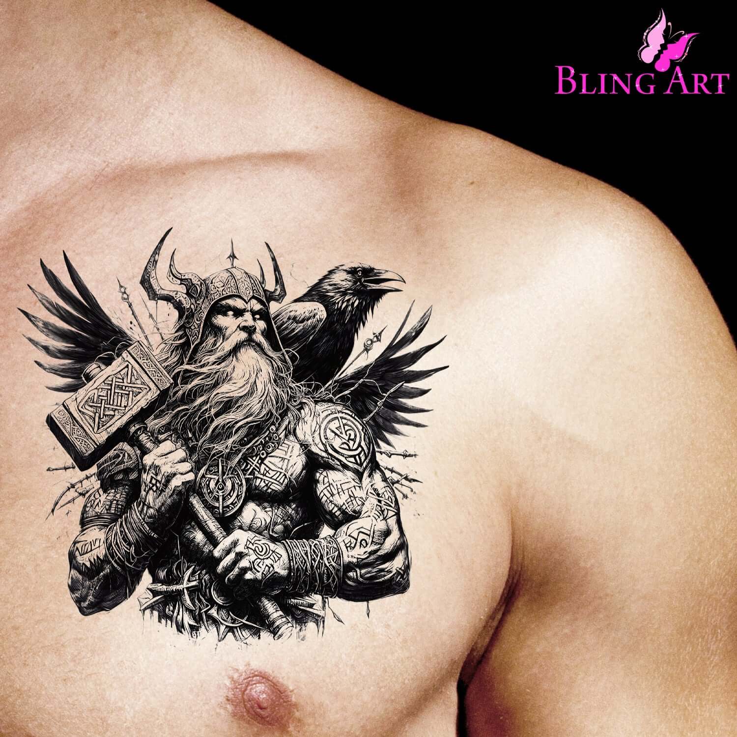 Viking Odin - Renown - Instant Digital Download