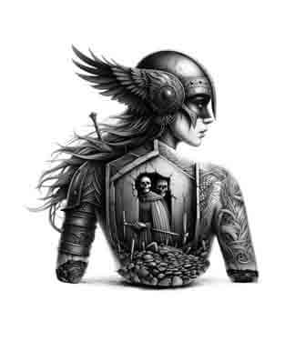 Viking Memorial - Grace - Instant Digital Download