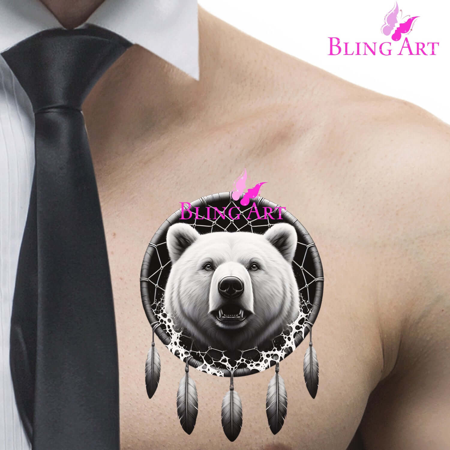 Dreamcatcher Bear - Strength - Instant Digital Download