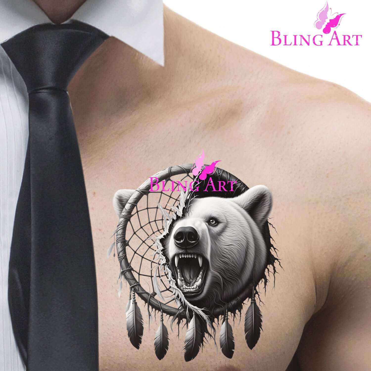 Dreamcatcher Bear - Guardian - Instant Digital Download