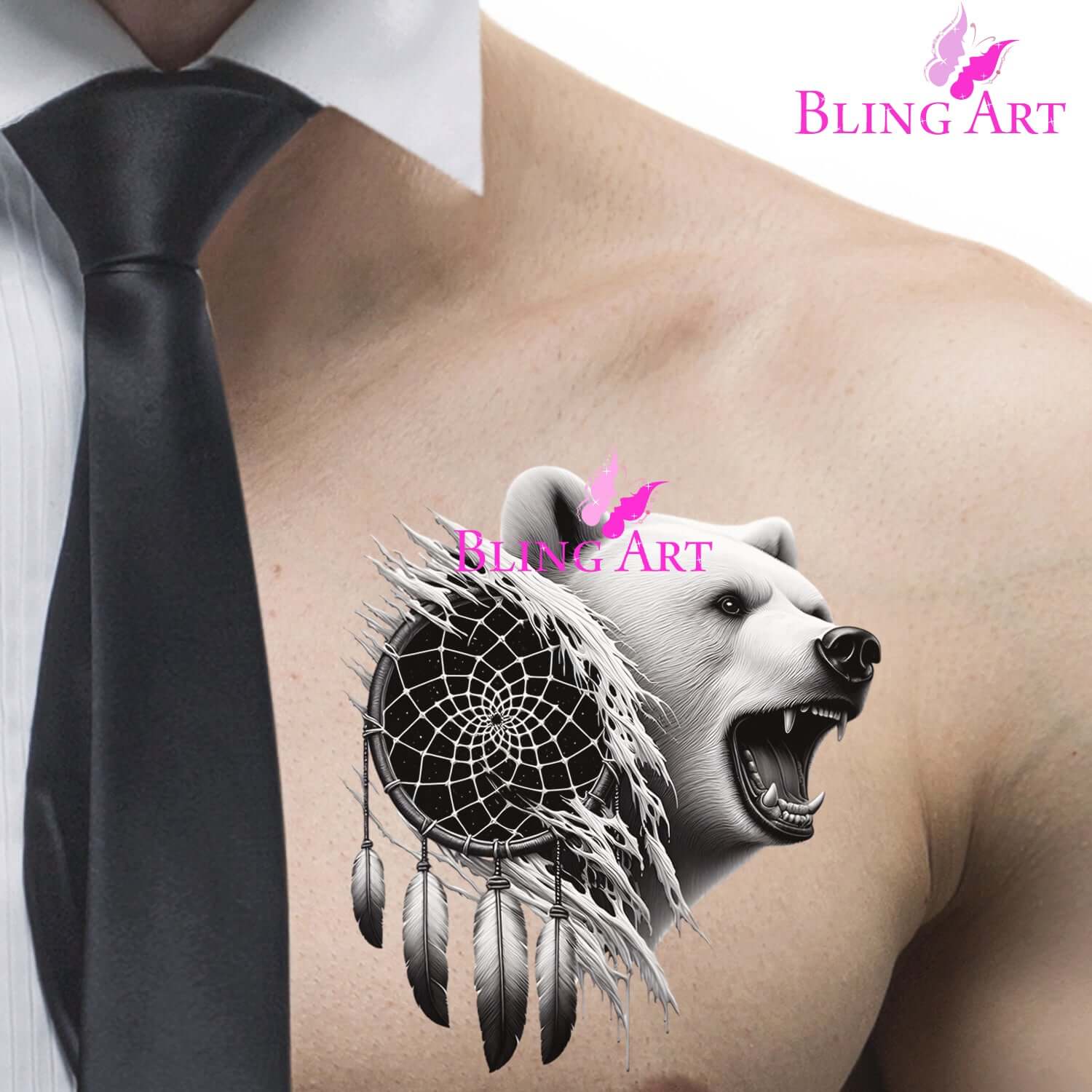 Dreamcatcher Bear - Valor - Instant Digital Download