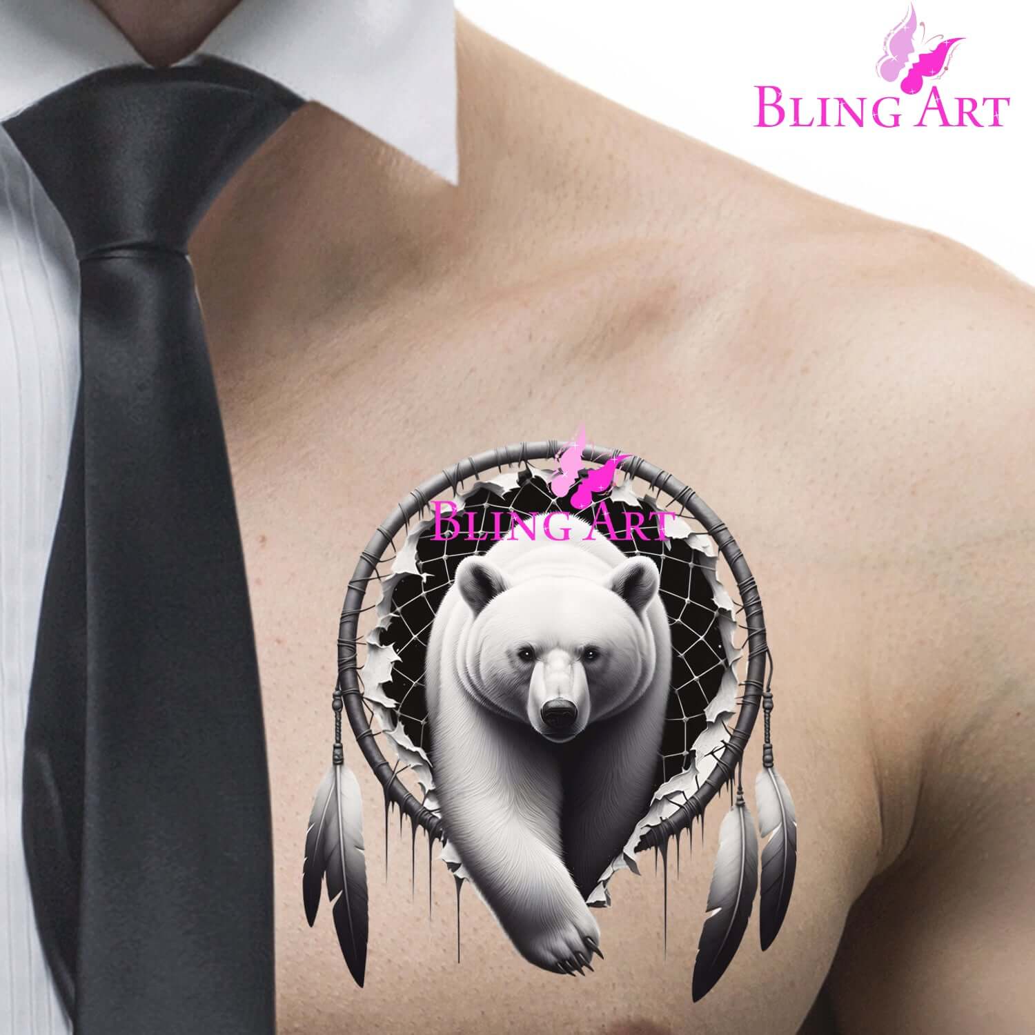 Dreamcatcher Bear - Untamed - Instant Digital Download