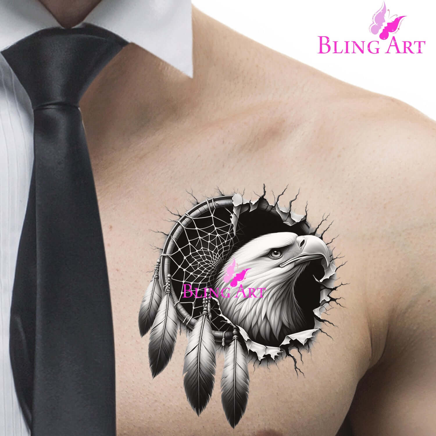 Dreamcatcher Eagle - Curiosity - Instant Digital Download