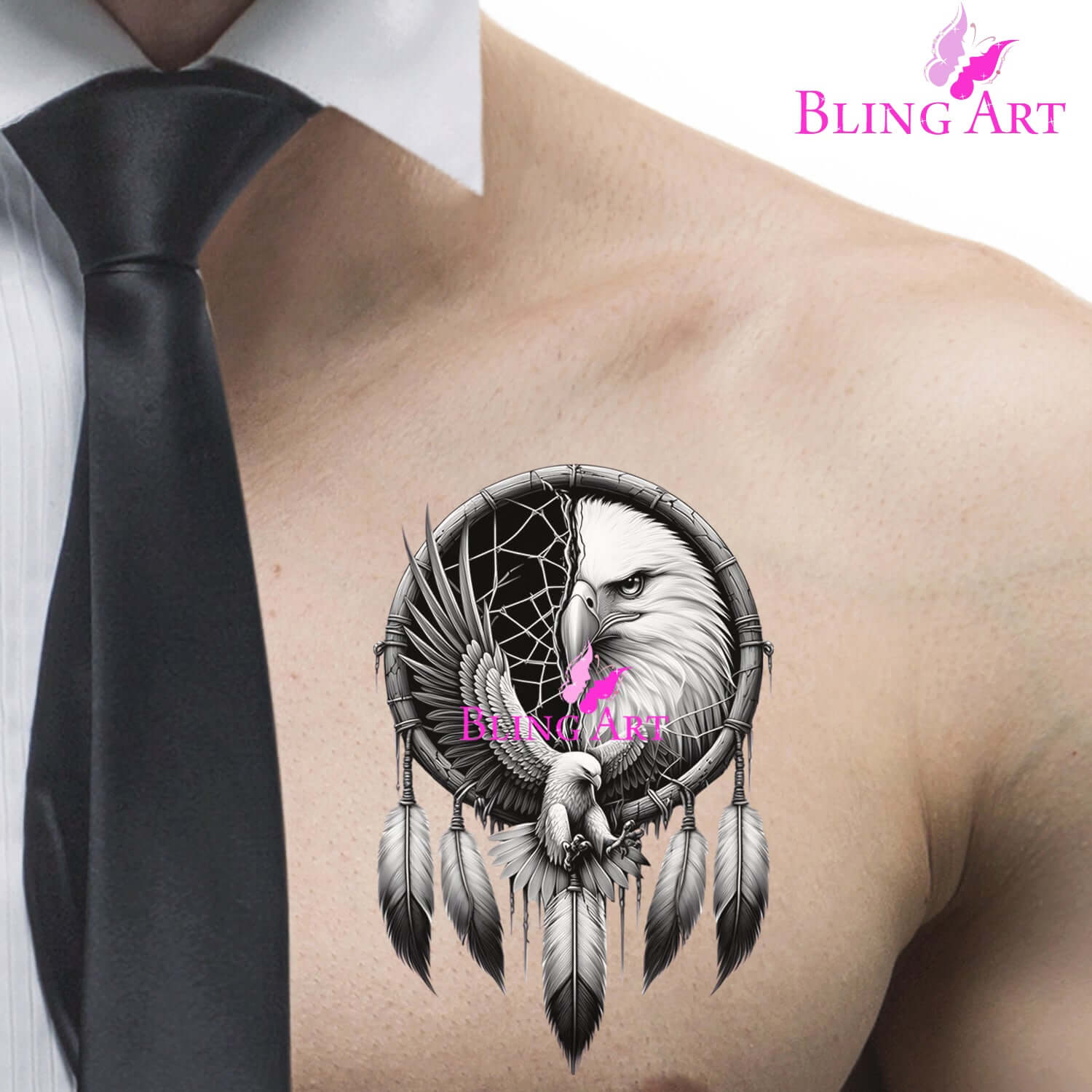 Dreamcatcher Eagle - Honor - Instant Digital Download