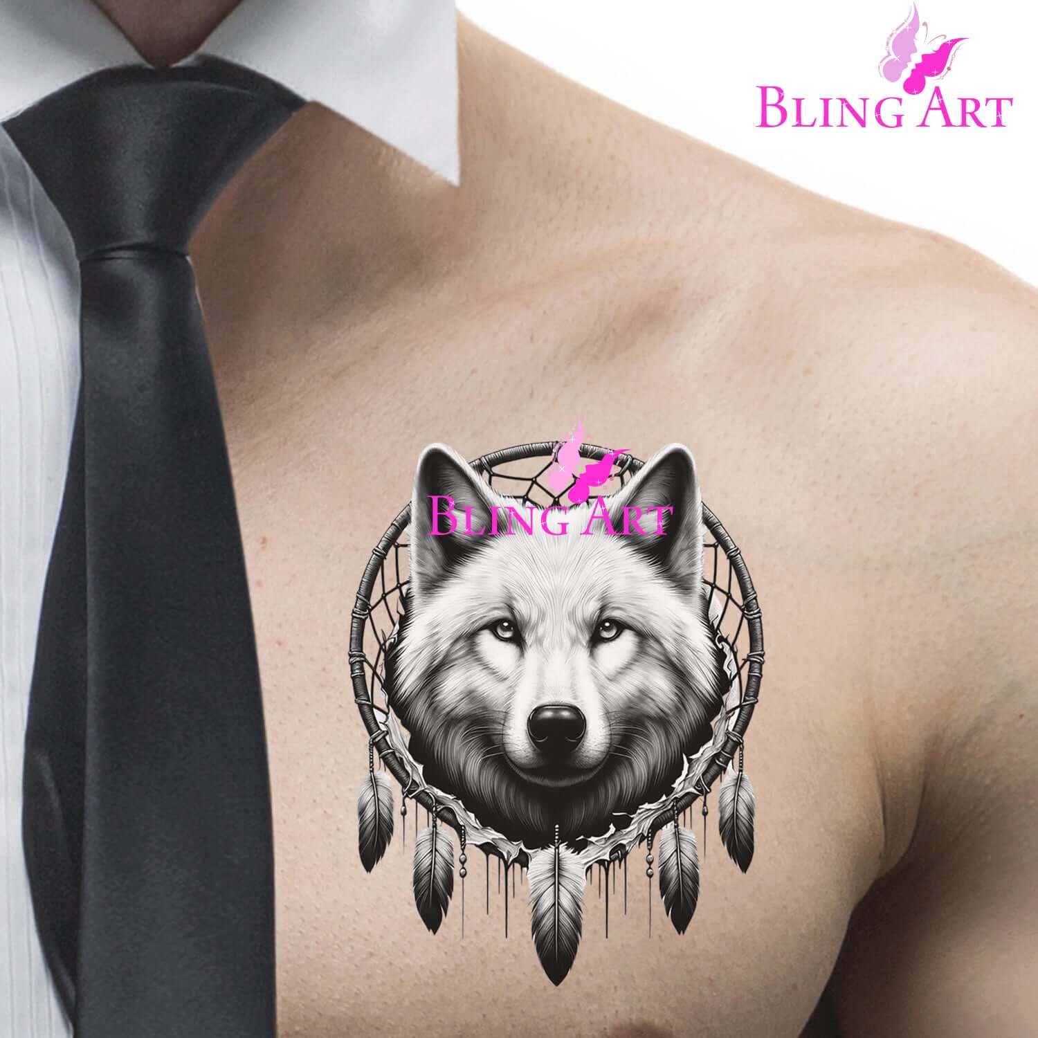 Dreamcatcher Wolf - Howl - Instant Digital Download