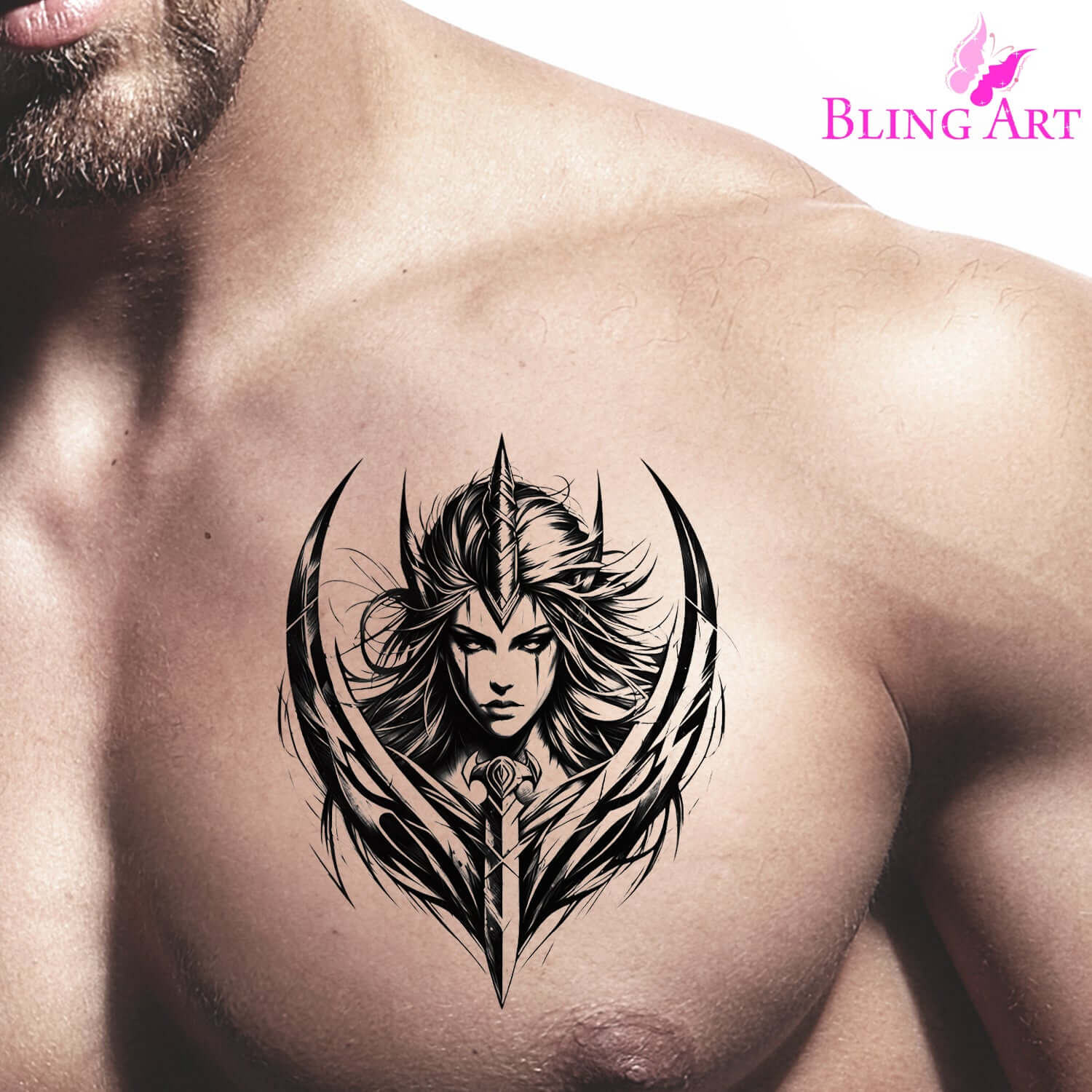 Viking Emblem - Soldier - Instant Digital Download