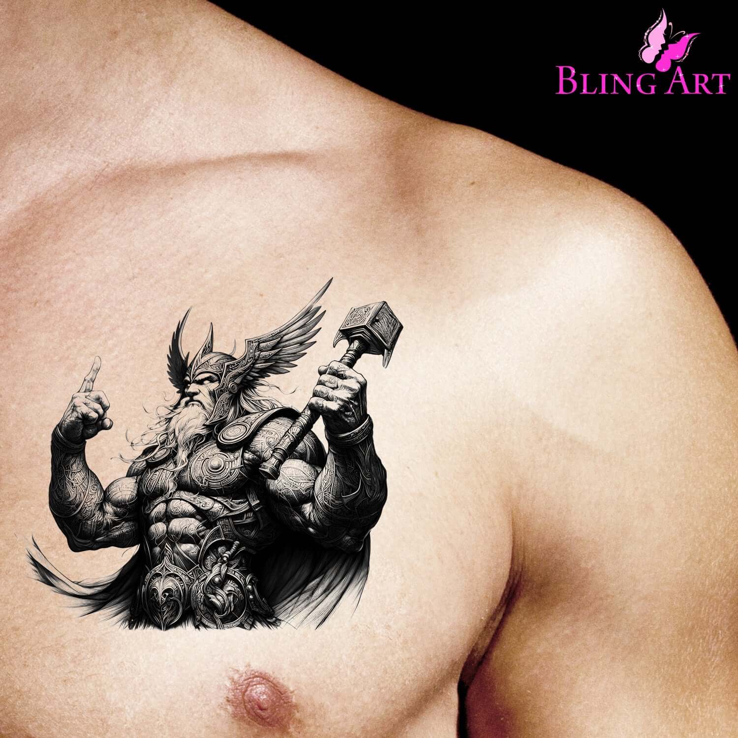 Viking Odin - Fury - Instant Digital Download