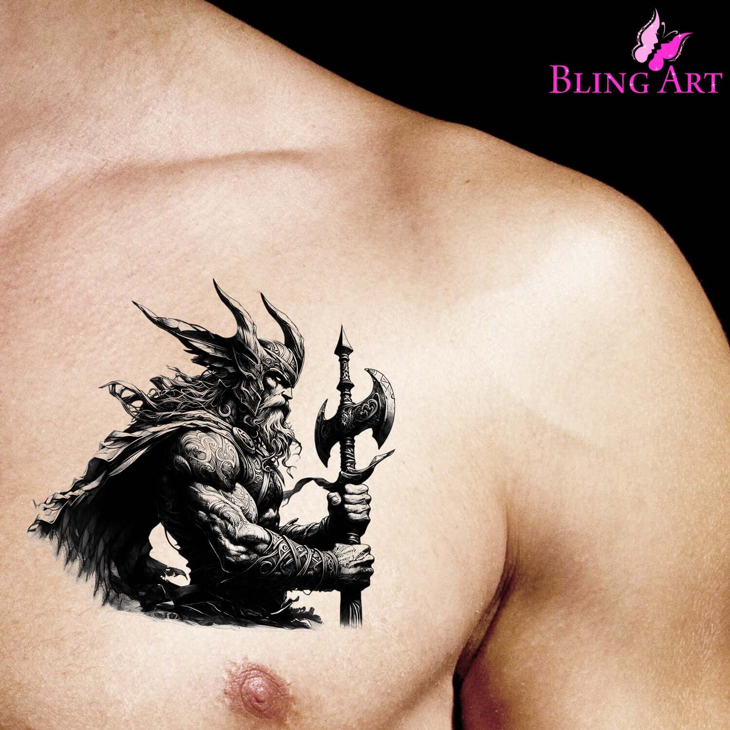 Viking Odin - Allfather - Instant Digital Download
