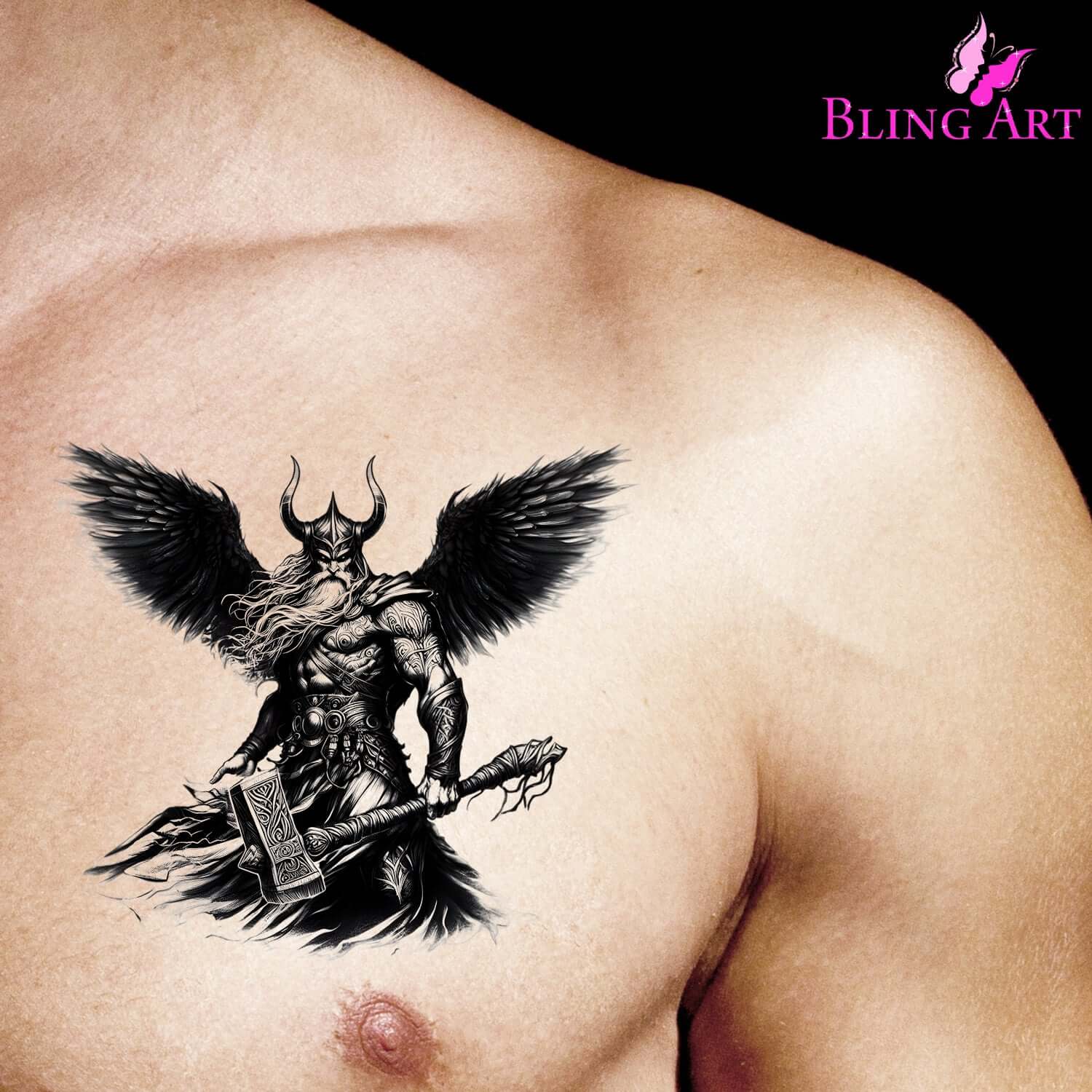 Viking Odin - Strength - Instant Digital Download