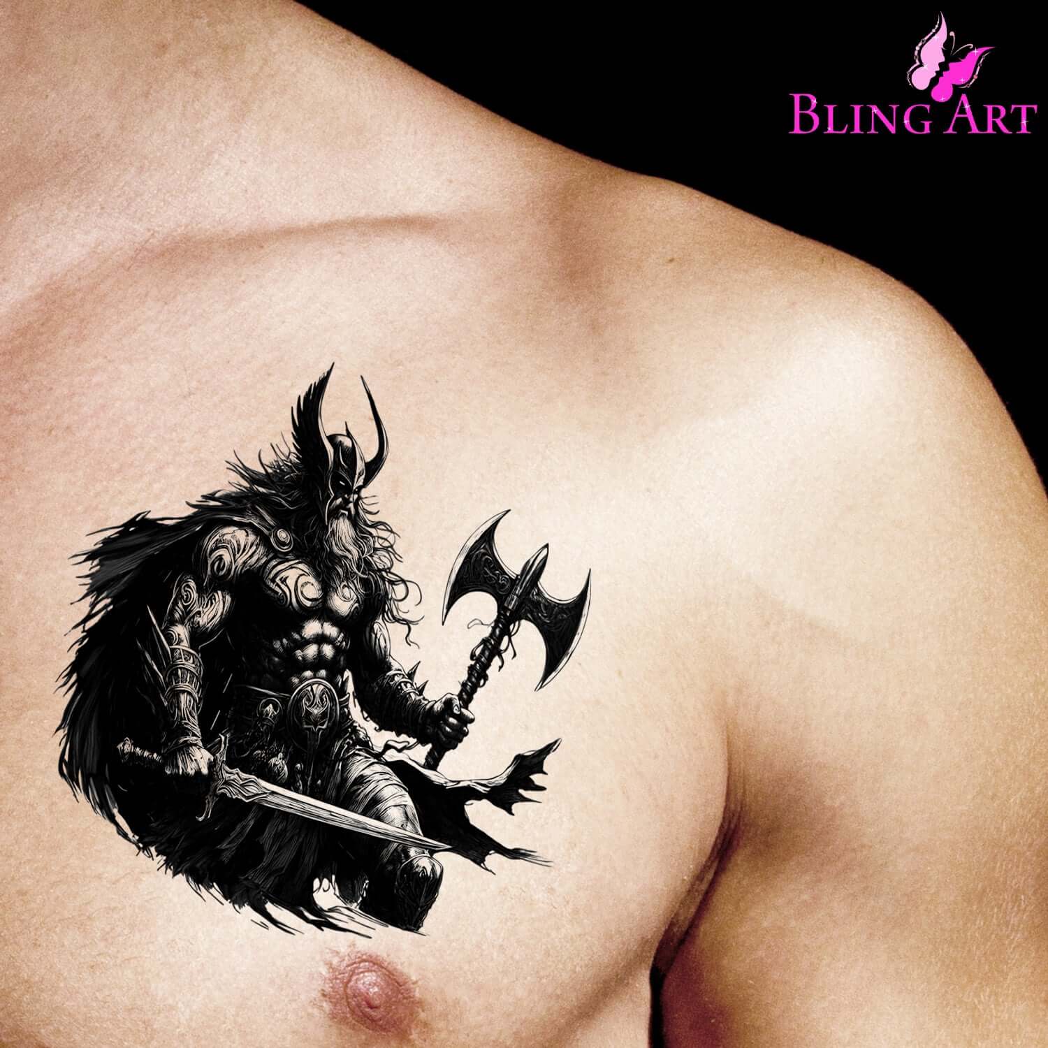 Viking Odin - Warrior - Instant Digital Download