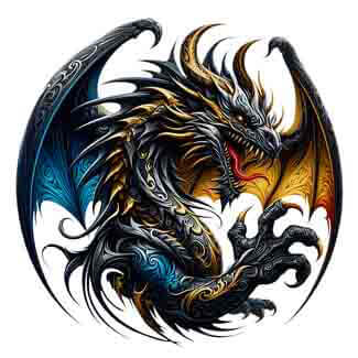 Dragon Mythical - Instant Digital Download