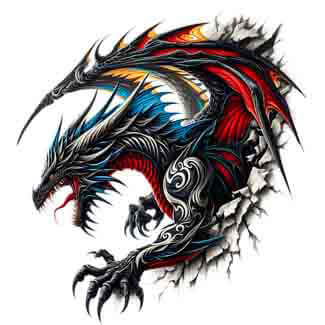 Dragon Mythical - Instant Digital Download