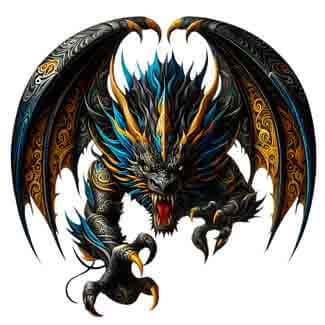 Dragon Mythical - Instant Digital Download