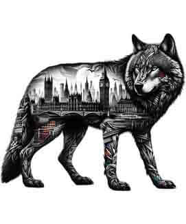 London Wolf - Instant Digital Download