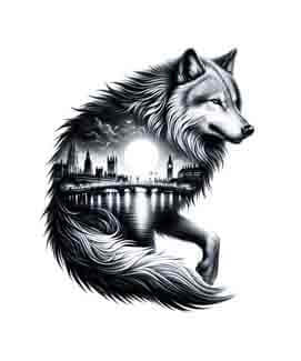 London Wolf - Instant Digital Download