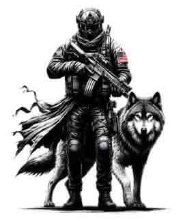 Bling Art Tribal Tattoo Instant Digital Download - American Patriot - Nomadic Ally 1