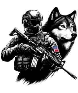 Bling Art Tribal Tattoo Instant Digital Download - American Patriot - Frontier Guardian 1